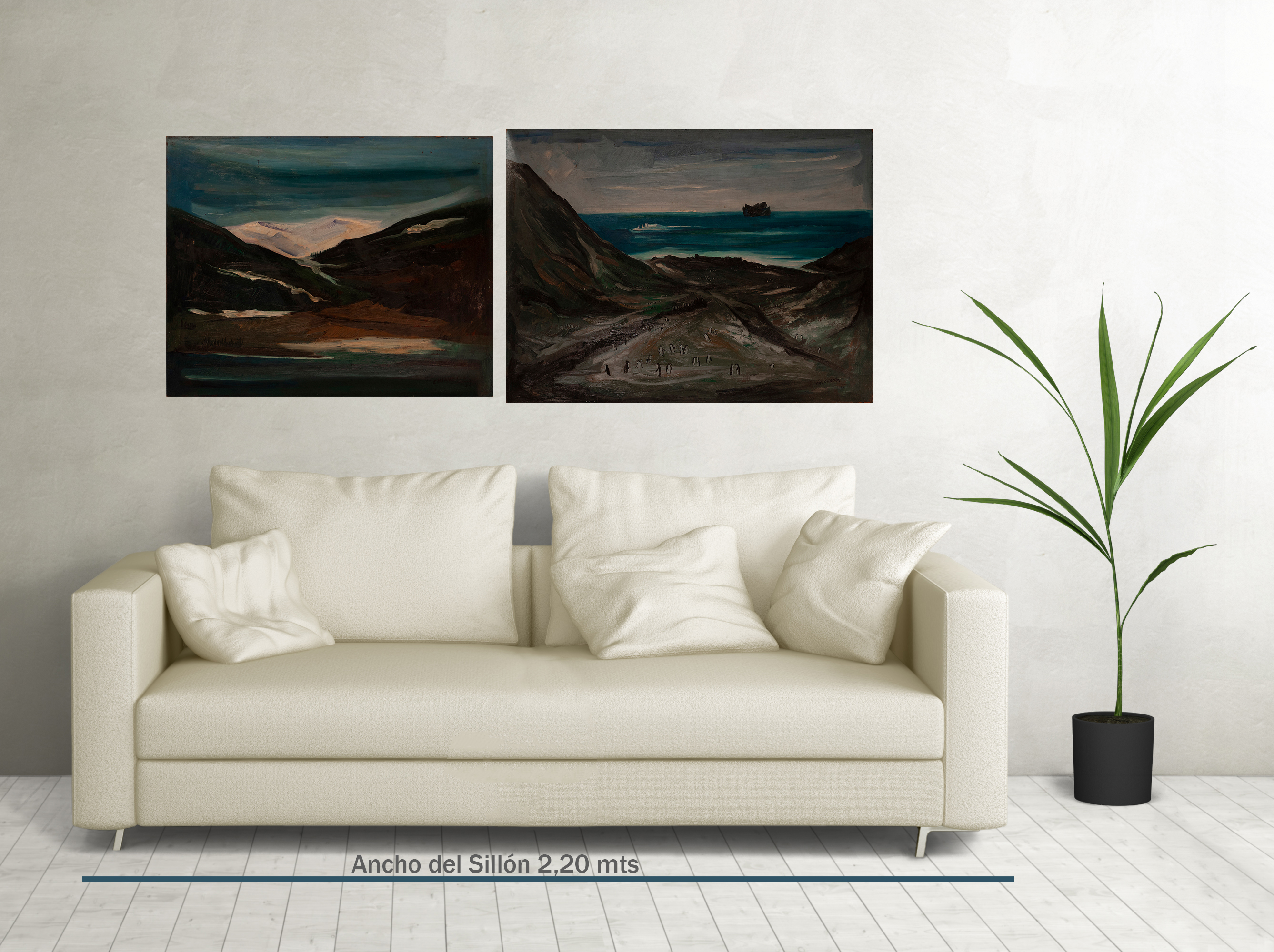 Living cuadro antartida 7